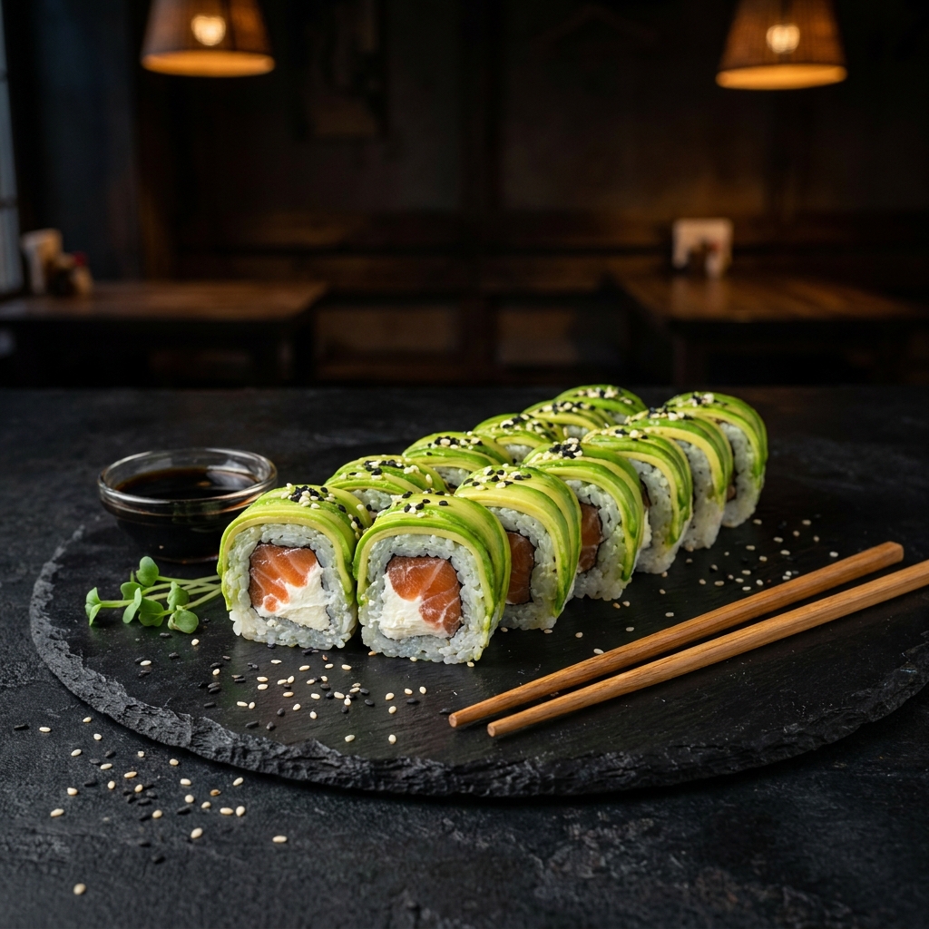 Green Velvet Roll